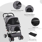 ZUN Dog Stroller /small animal cage/Pet cages （Prohibited by WalMart） 47054651