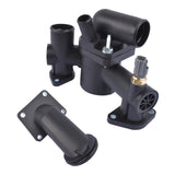 Thermostat Housing with Thermostat for 2003-2005 Jaguar S-Type XJ8 XJR Vanden Plas 4.2L V8 AJ89485 55790909