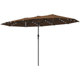 Outdoor beach umbrella/Double-Sided Sun Umbrella 40643178