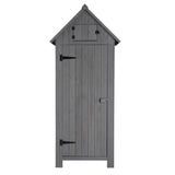 70in Black Double Slope Top Fir Courtyard Storage Room Dark Gray 24937639