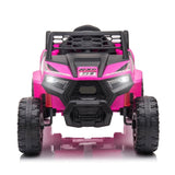 ZUN 12V kids Ride On Mini UTV, Electric Car with Front LED Lights and Horn, Single Seat with a Safety W2181P160710