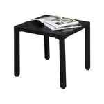 ZUN 19*19*18" Fashionable and Simple Wrought Iron Side Table 12321005