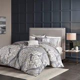 Full/Queen 6 Piece Printed Duvet Cover Set B03597322