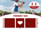10ft x 3ft Softball Pitching Mat with Artificial Turf, Indoor & Outdoor Training Aid for Pitching 66618255