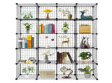 20-Cube Organizer Cube Storage Storage Shelves Wire Cube Storage Origami Shelves Metal Grid 30244313