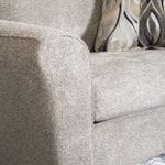 ZUN Camero Fabric Pillowback Arm Chair, Gray T2574P195452