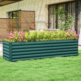 Raised Garden Bed/Garden Bed Galvanized Planter 00928453