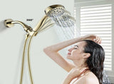 Handheld Shower Head with Hose High Pressure Shower Heads, Gold 95605037
