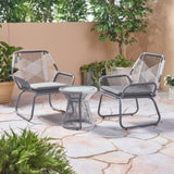 MILAN 3PC CHAT SET 62331.00GRY