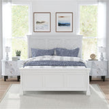 White Nightstand with Drawers 54479496