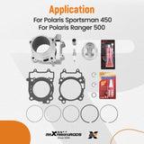 3022701 Cylinder Piston Gasket Top End Kit 93mm For Polaris Sportsman 450 17-22 08044576