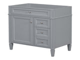 30'' Bathroom Vanity without Top Sink, Modern Bathroom Storage Cabinet with 2s and a Tip-out N710P250685E