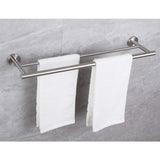 23.6 Inch Double Bar, Bathroom Bar Wall Mount, 304 Stainless Steel Bathroom Racks 71608347