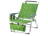 17 Inch Seat Height Beach Chair for Adults, Folding Portable Camping Chair with Headrest, Cup 47482847