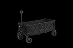 ZUN Foldable Extended Wagon 220lbs Weight Capacity, Heavy Duty 300L Folding Utility Garden Cart W640P256852