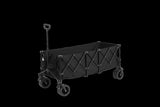 ZUN Foldable Extended Wagon 220lbs Weight Capacity, Heavy Duty 300L Folding Utility Garden Cart W640P256852