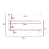 ZUN Boston Lift Top Coffee Table B128P148665