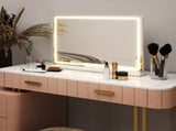19"x22" LED Vanity Mirror with Lights, Dimmable 3-Color Modes, Touch Screen Makeup Mirror for 56932304