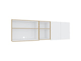 Wall Cabinet, 2 Doors, 4 Shelves B097P296857