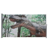 71"x138" Retractable Side Awning Screen, Semi-transparent with UV printing,UPF50, Ideal for W2205P305777