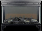 24 inch three sided glass electric fireplace with feet W1769P166908