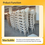 French Country Dining Chairs Set of 2, Upholstered Chairs with Round Back, Wire drawing and carving W3426P324205