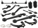 14pcs Front Control Arm Tie Rods Sway Bar End Link Kit fit for Ford Fusion 2007-2009 06276035