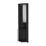 Lisbon Kitchen Island, 3-Tier Shelf and Large Workstation B128P148733