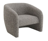 Livia Brown & Gray Tweed Accent Chair B2726P354511