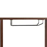 Large Wall Mounted 3 Tier Rustic Bottle Wine Rack,Multifunctional Wooden Wall Mounted Wine W331P277924