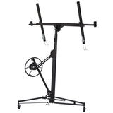 Drywall Lift Panel 13' Lift Drywall Panel Hoist Jack Lifter,black W46577217