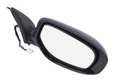 Black Passenger Side 9 Lines Rearview Mirror for 2014-2019 Mitsubishi Outlander 7632B354 7632B414XA 83080674