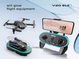 4DRC V20 RC Drone WIFI FPV 6K HD Dual Camera Gesture Photo Quadcopter 2 Battery,Suitable for 78017517