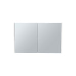 ZUN Bouti 19.7" H x 31.5" W Double Door Mirror Medicine Cabinet, Three interior Shelves for Bathroom, B070P242490