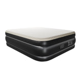Queen Air Mattress with Built-in Pump, 18in Foam Topper Blow up Mattress, Quick Inflation/Deflation 96257511