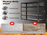 Heavy Duty Garage Shelving Units 72"H59"W24"D, 5-Tier Steel Adjustable Metal Storage Shelves,3000 21899086