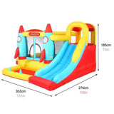 ZUN 420D 840D Oxford cloth jump surface rocket with fan inflatable castle n001 85759430