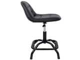 360&deg Swivel Adjustable Height Bar Stool with High Back Support, Modern Counter Stool for Bar, W465P327705