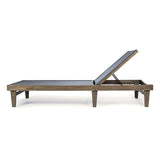 SUMMERLAND CHAISE LOUNGE - DARK GREY MESH 60018.00DGY
