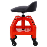 Pneumatic 360 Degree Swivel Mechanics Rolling Creeper Seat, Heavy Duty Rolling Mechanics 85069298