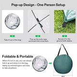 49''x49''x63'' Mini Greenhouse w/ Detachable Base Wind Ropes 87288420