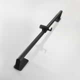 Stainless Steel Black Shower Sliding Bar 31.5 Inches for Bathroom Drilling-free 60047819