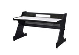 Black and White 2-Drawer Gaming Desk B062P215511
