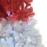 6FT Hinged Fir Artificial Fir Bent Top Christmas, Xmas Bendable Santa Hat Style Christmas 32527286