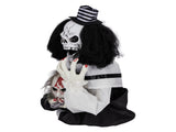 1.8ft Halloween Decoration Scary Clown, Sound-Actived Party Decor with Creepy Sound , Scary Haunted 23740045