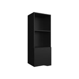 ZUN Obregon 43" Tall One-Door Wall Cabinet with Two Open Shelves, Medicine Cabinet B200P235848