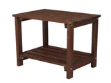 Rectangular Wood Side Table Light Brown 17586592