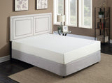 Super Plush 10 in. Medium Gel Memory Foam Mattress for King Size Bed in a Box with Breathable White B011P199715
