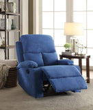Blue Recliner with Cup Holder B062P215451