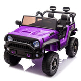 ZUN 24V Two-Seater Kids Ride On Truck Car W/Parents Control,200w*2,Seat width 20.28in,Four-wheel W1396P230275